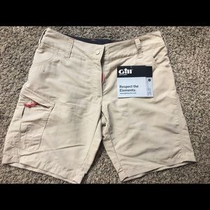 Gill women’s UV TEC shorts khaki